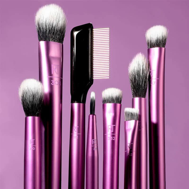 Real Techniques Everyday Eye Brush Set - 7 Essential Brushes