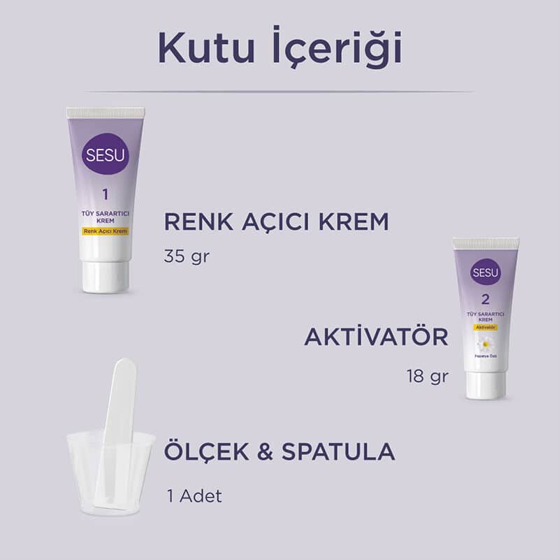 Крем для осветления Sesu Feather 35 г + 18 г
