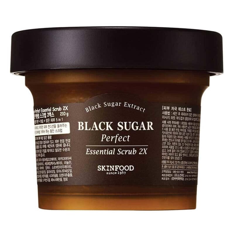 Skinfood Black Sugar Perfect Essential Scrub 2 x Mask 210 gr