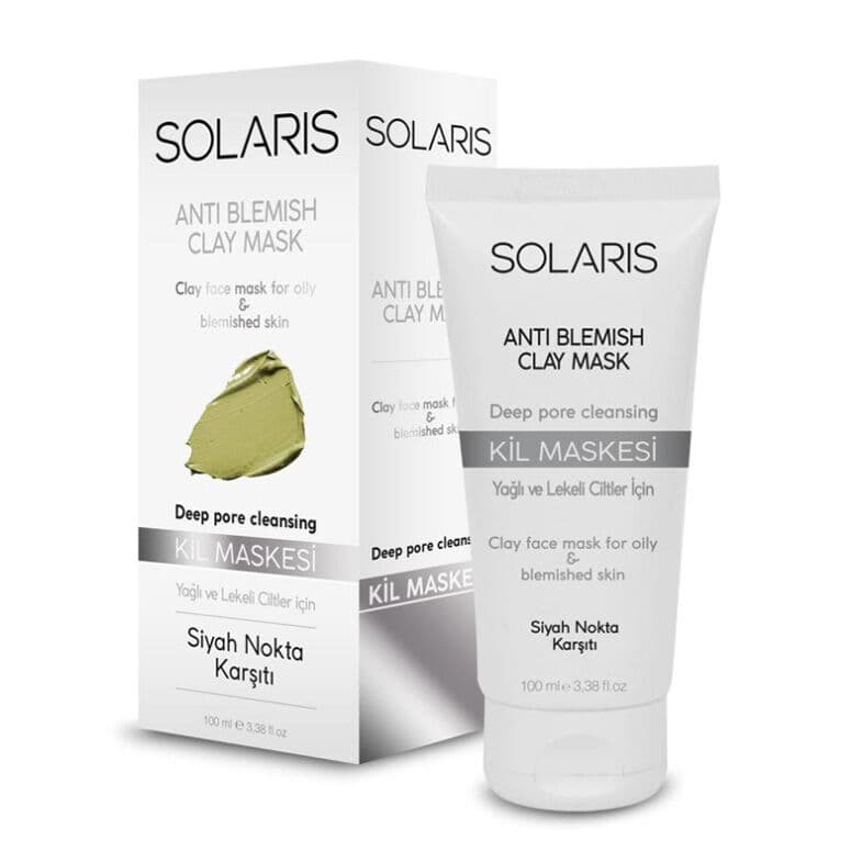 Solaris Clay Mask For Oily And Blemished Skin 100 ml