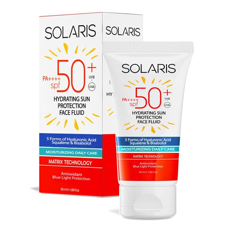 Solaris Spf 50 moisturizing Fluid Sunscreen 50 ml