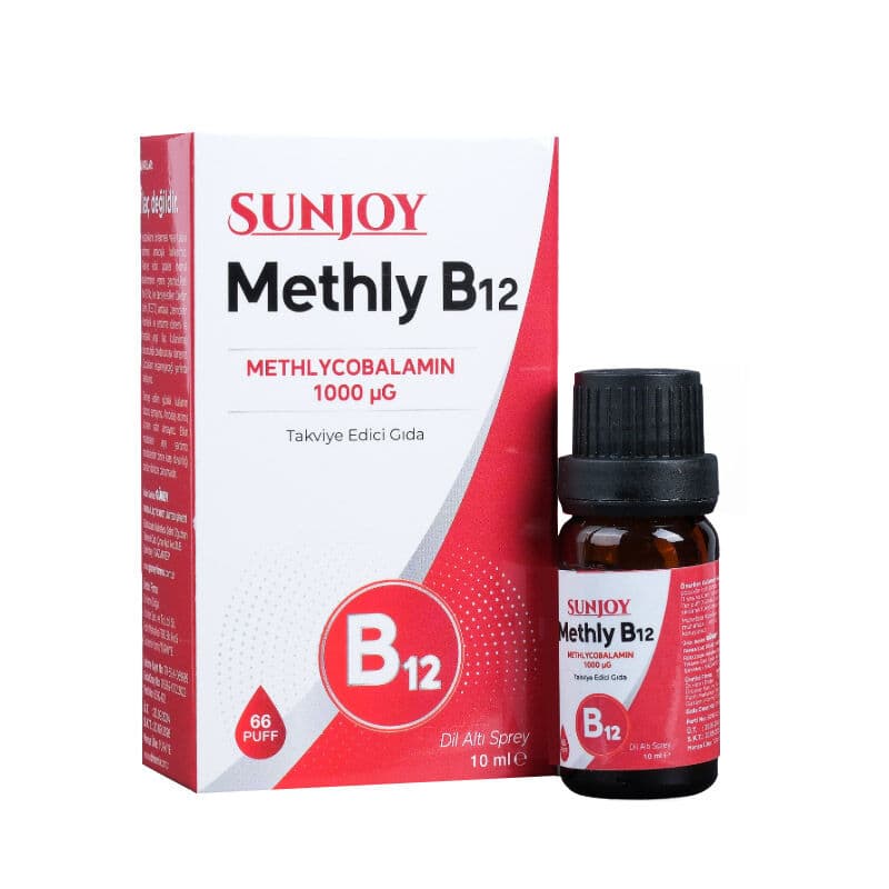 Güney Farma İlaç Sunjoy Methyl B12 sublingual Spray Food Supplement 10 ml