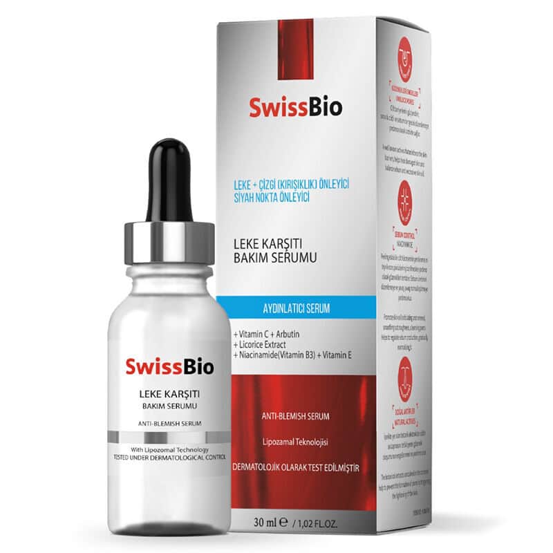 SwissBio Spotbehandlung Serum mit natürlichen Inhaltsstoffen 30ml