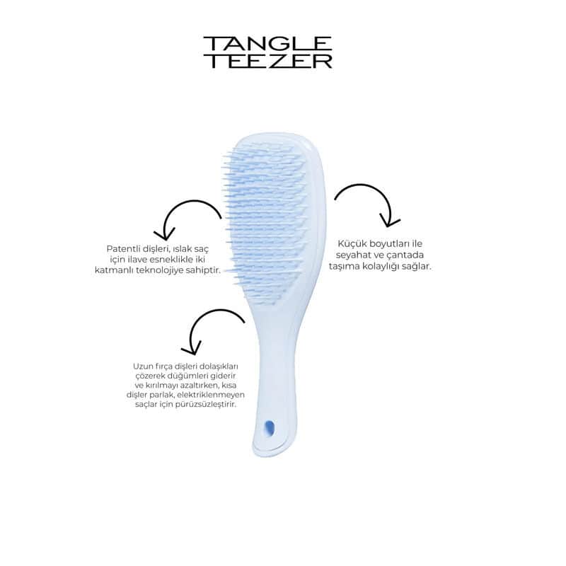 Tangle Teezer Мини-расческа для влажных волос The Ultimate Detangler Лаванда