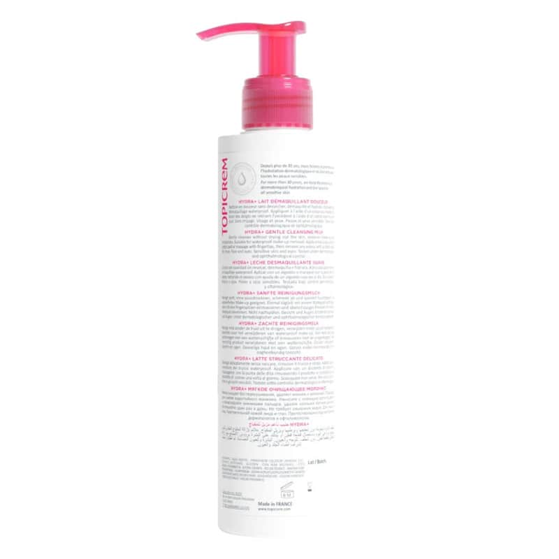 Topicrem Sanfte Augen- und Gesichtreinigungsmilch 200ml