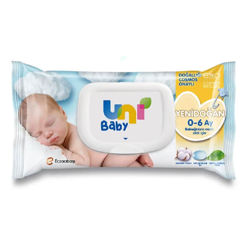 Уни Бэби Влажные салфетки для новорожденных 40 шт от Uni Baby