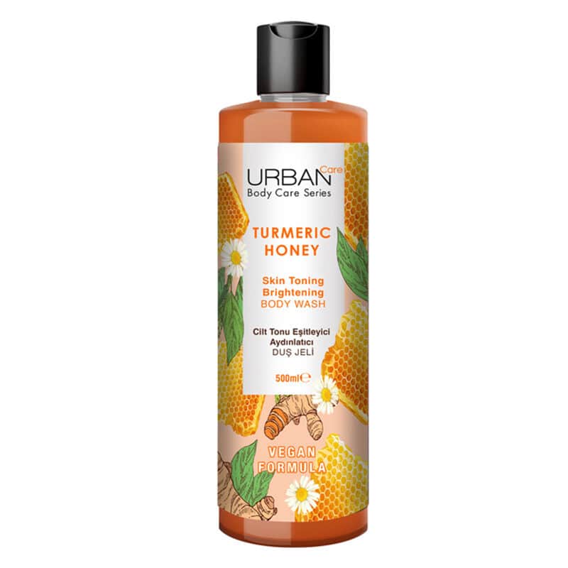 Гель для душа с куркумой и медом Urban Care 750 мл