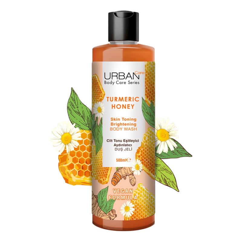 Гель для душа с куркумой и медом Urban Care 750 мл