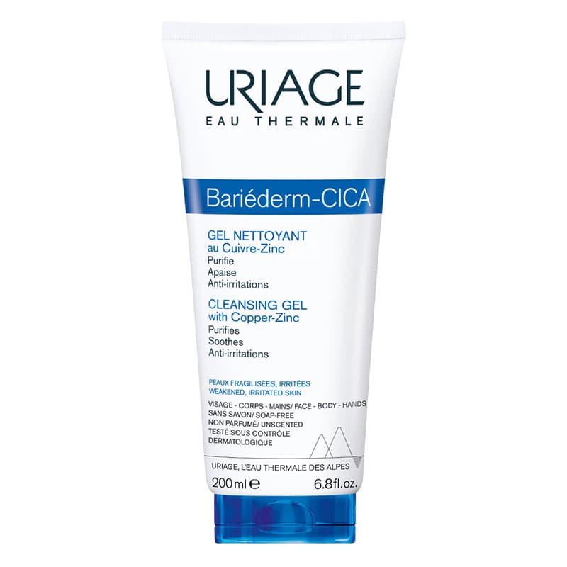 Uriage Bariederm Cica Cleansing Gel 200 ml