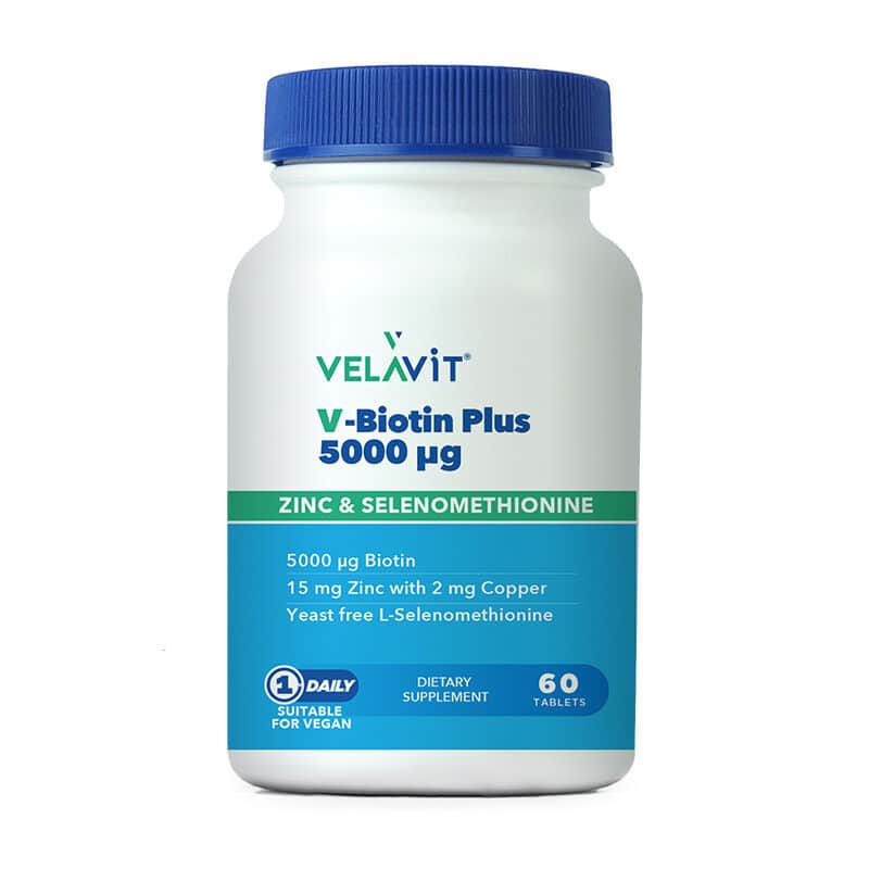 Velavit V-Biotin Plus 5000 mcg