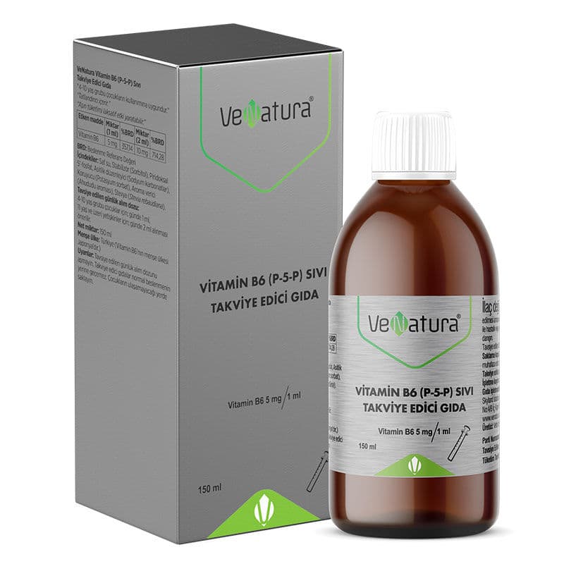 Venatura Vitamin B6 (p-5-o) Liquid Food Supplement 150 ml