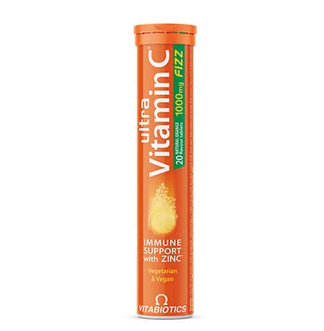 Vitabiotics فيتابيوتكس ألترا فيتامين سي 1000 مجم 20 قرصًا