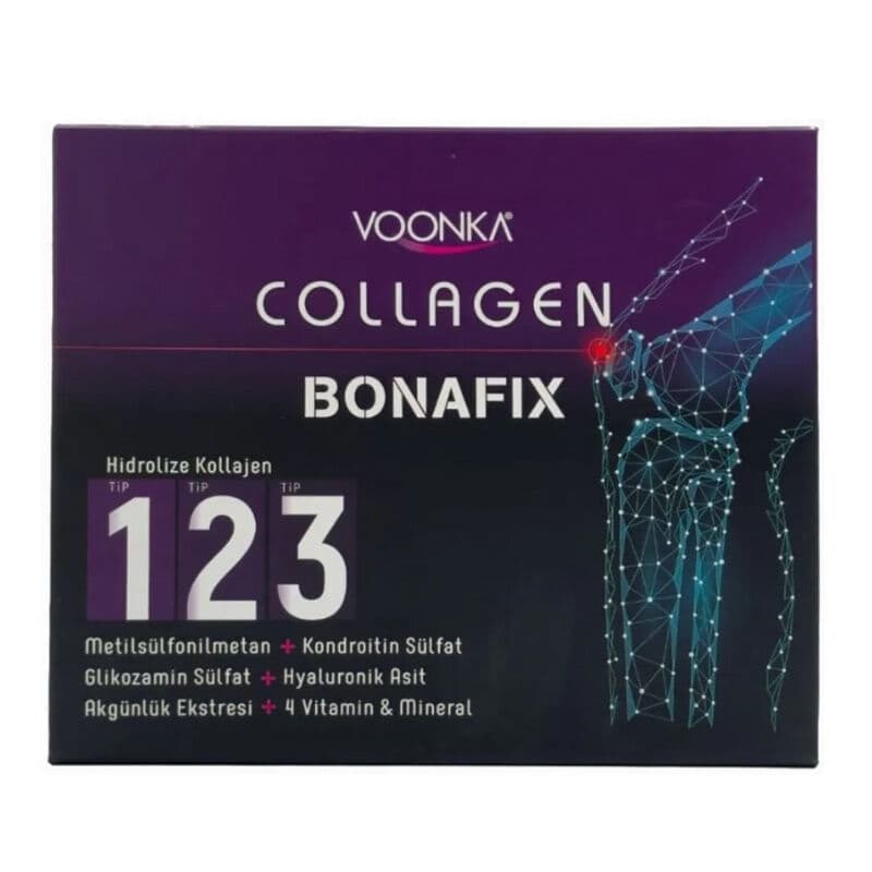 Voonka Kollagen Bonafıx Typ I, II, III - 30 Beutel