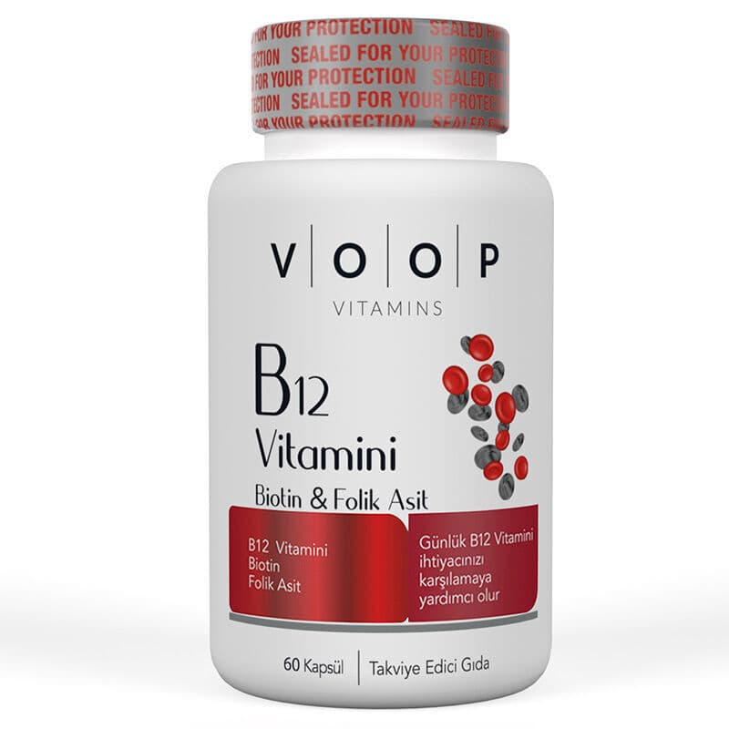Voop Vitamin B12 supplement Food 60 capsules