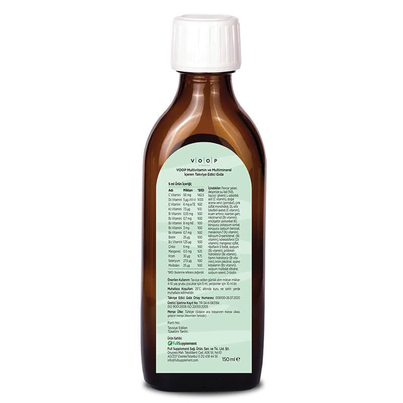 Voop Multivitamin- und Multimineralpräparat 150 ml