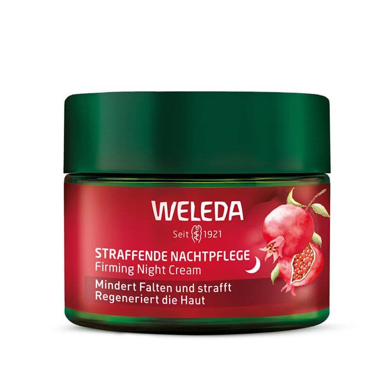 Weleda كريم ويليدا للعناية الليلية المرطبة والمقوية للبشرة بخلاصة الرمان 40 مل