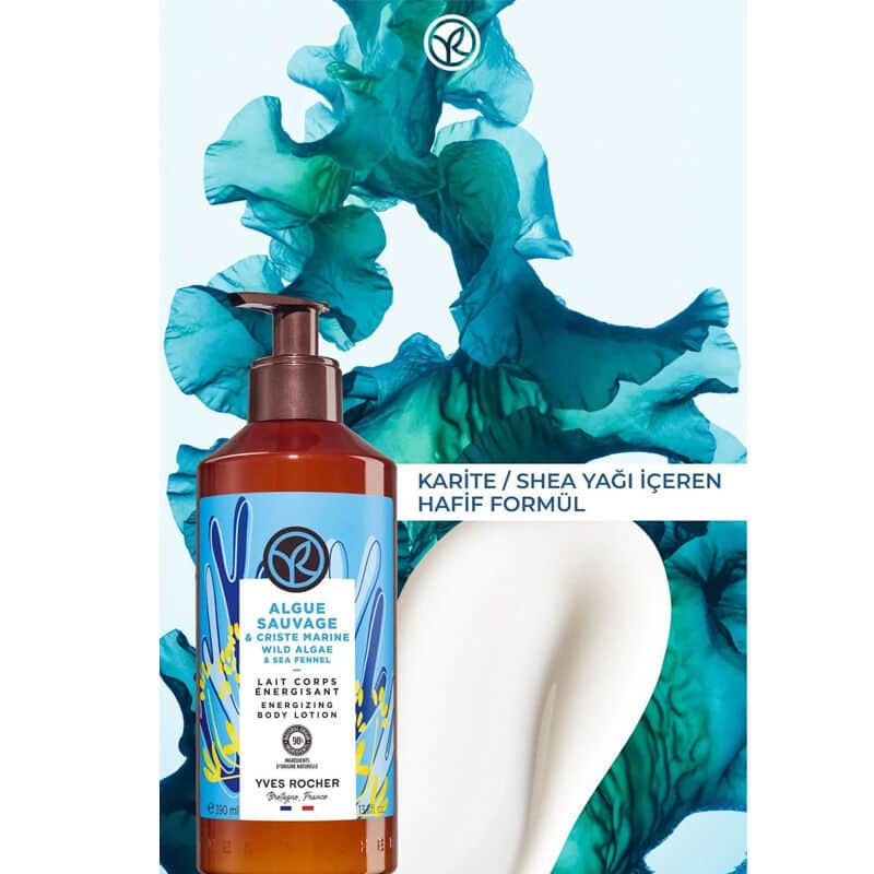 Yves Rocher Moisturizing Body Lotion - Refreshing Ocean Breeze - 390 ml