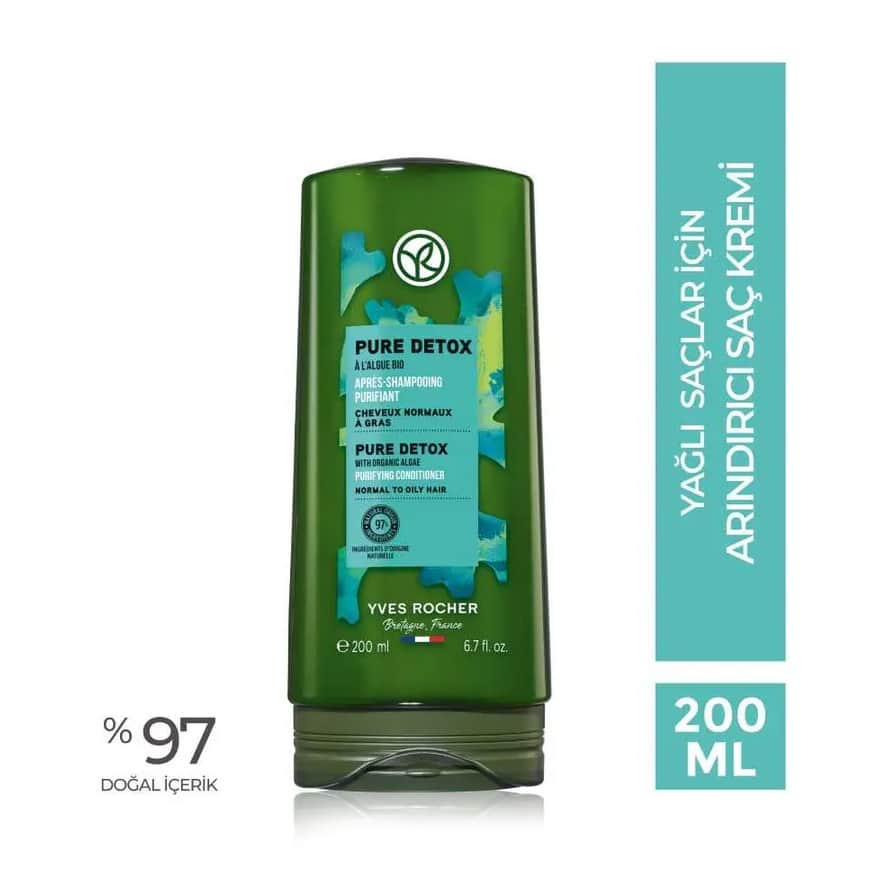 Кондиционер для жирных волос Pure Detox 200 мл от Yves Rocher