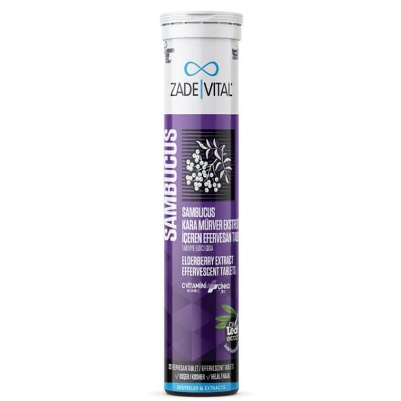 Zade Vital Sambucus Nigra 20 effervescent Tablet