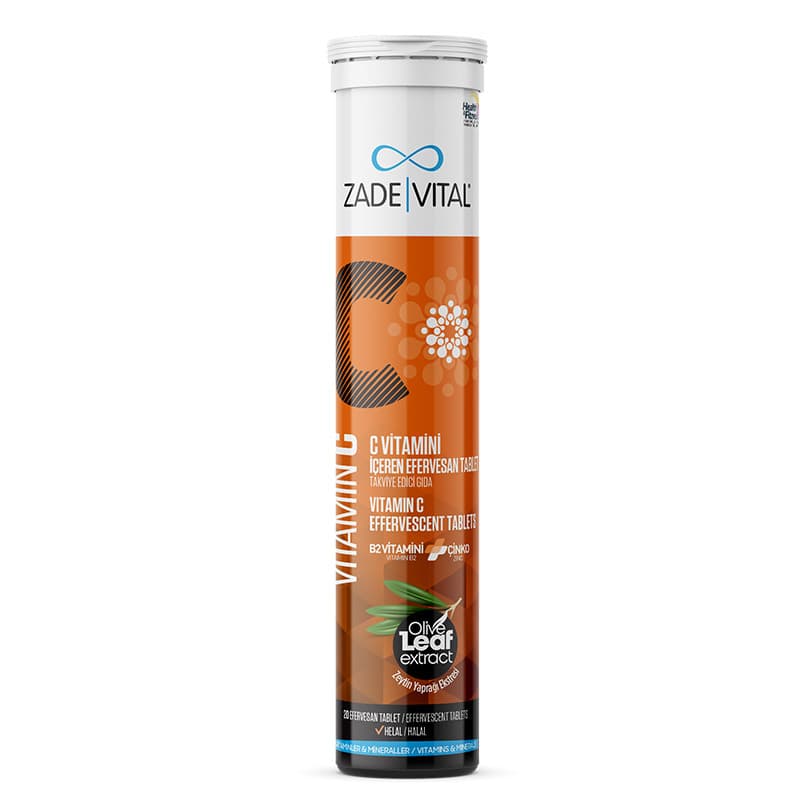 Zade Vital Vitamin C 20 effervescent Tablets