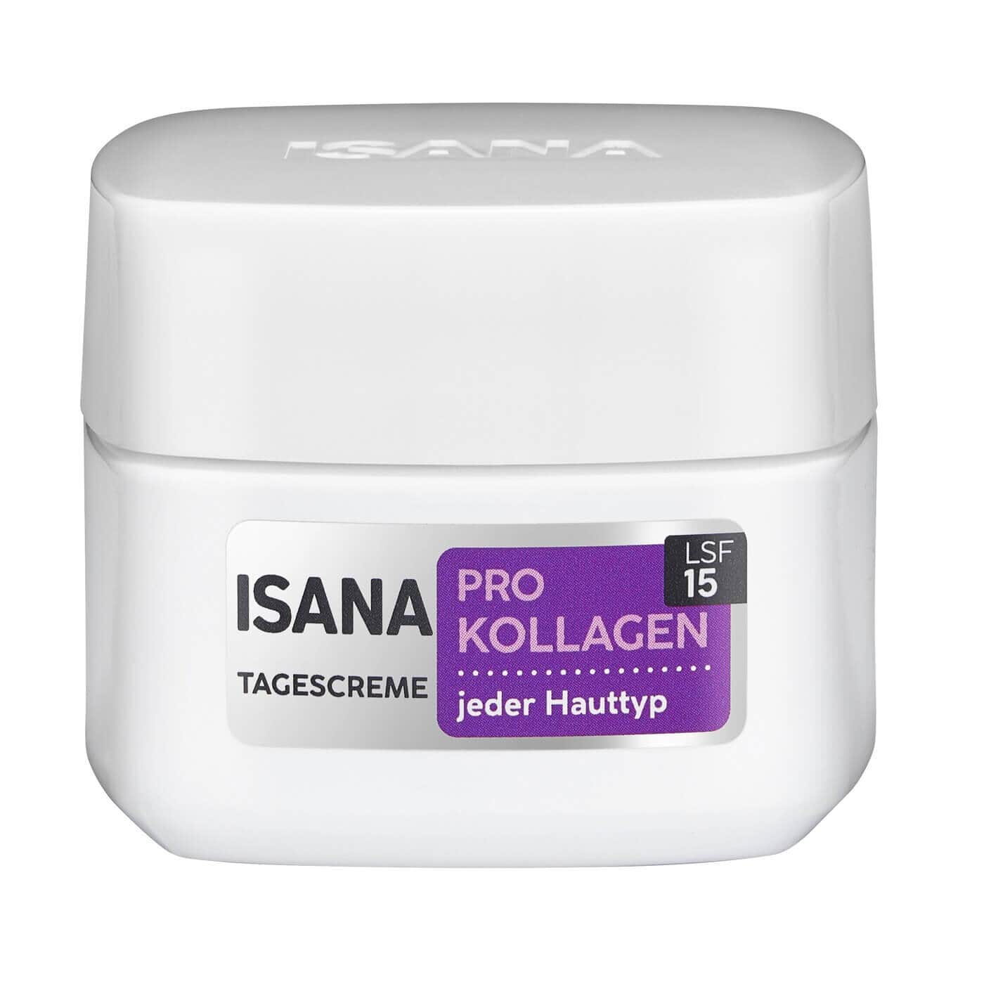 Isana Procollagen Дневной крем SPF 15 – 50 мл, увлажняющий антивозрастной уход