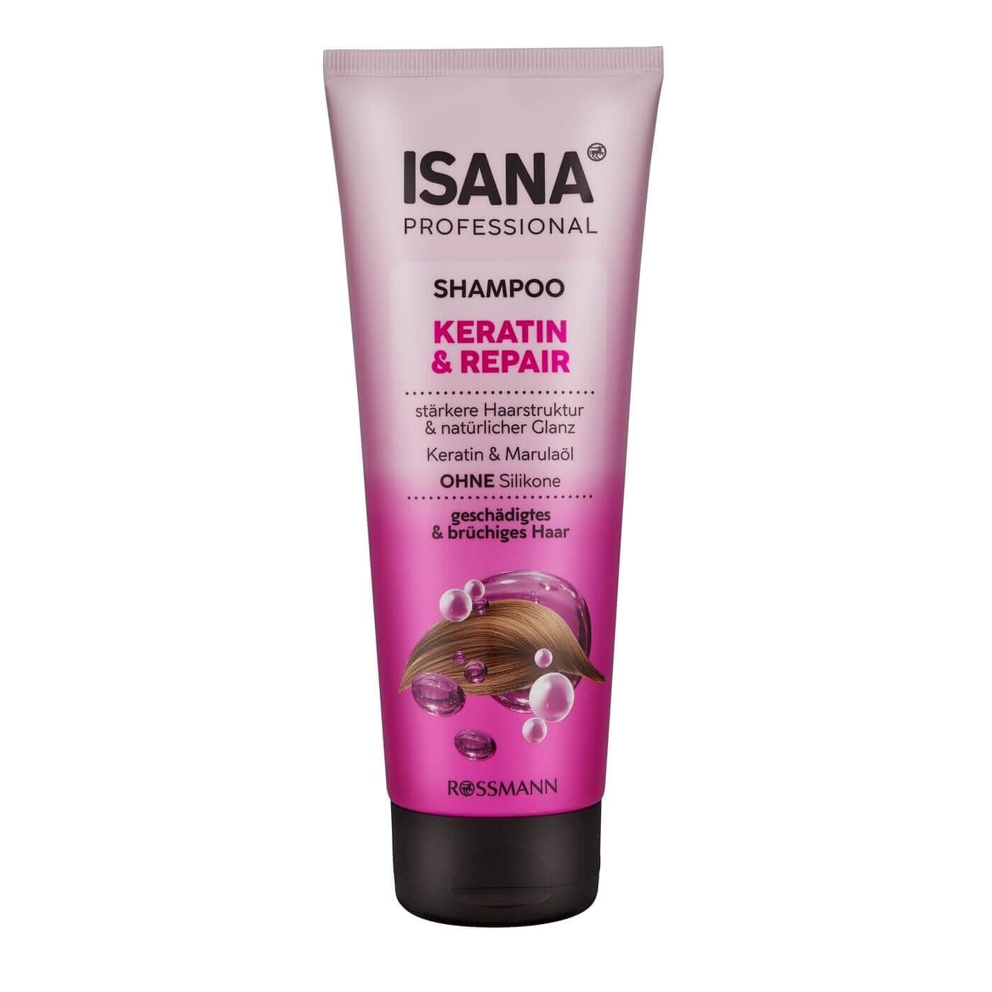 Isana Professional Keratin and Repair Shampoo 250 ml