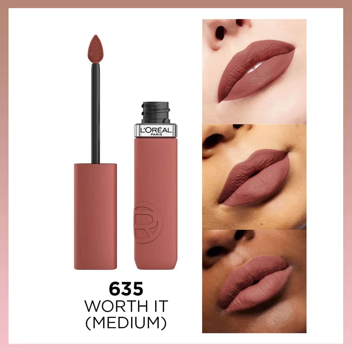 L'Oréal Paris Infallible Matte Liquid Lipstick Nr. 635, 5ml