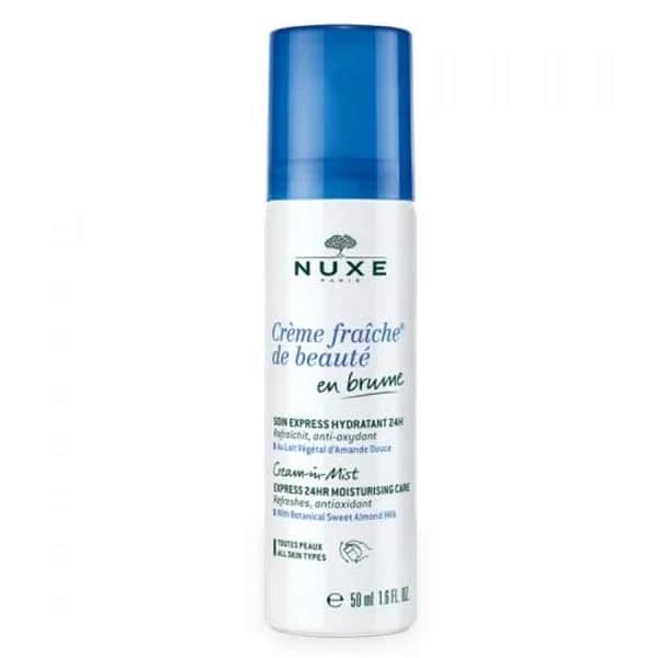 Nuxe 24H Spraycreme - Feuchtigkeitsspendendes Gesichtsspray, 50 ml