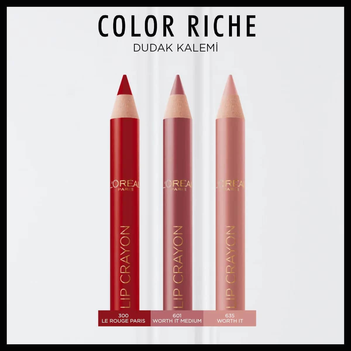 L'Oréal Paris Color Riche Lippenstiftstift 635 - Vitamin E, Definieren Sie die Lippen