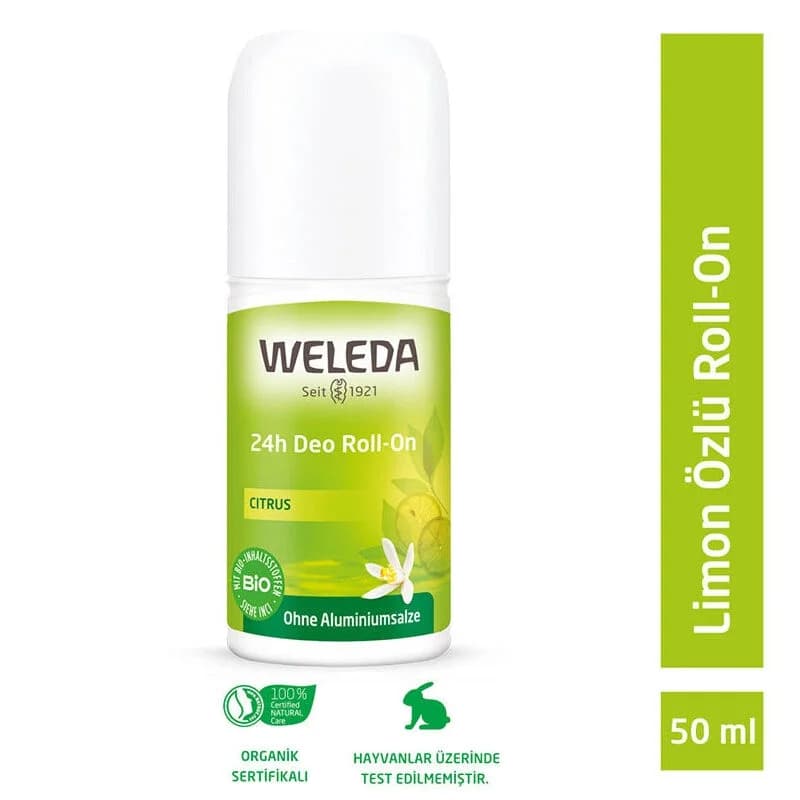 Weleda Citrus Zitrone Roll-On Deodorant 50ml