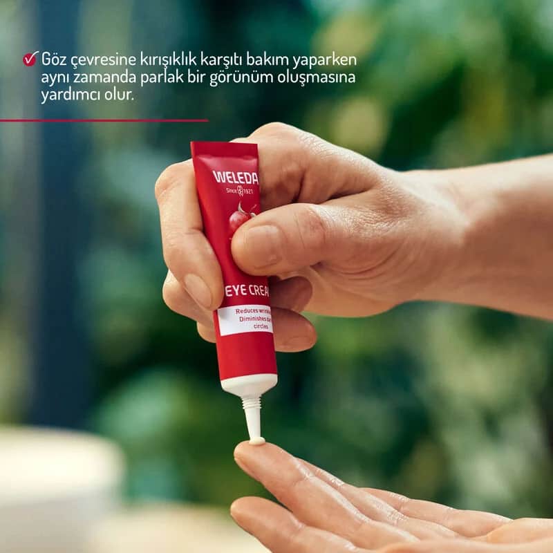 Weleda Bio Granatapfel Augencreme - Feuchtigkeitsspendend & Straffend 12 ml