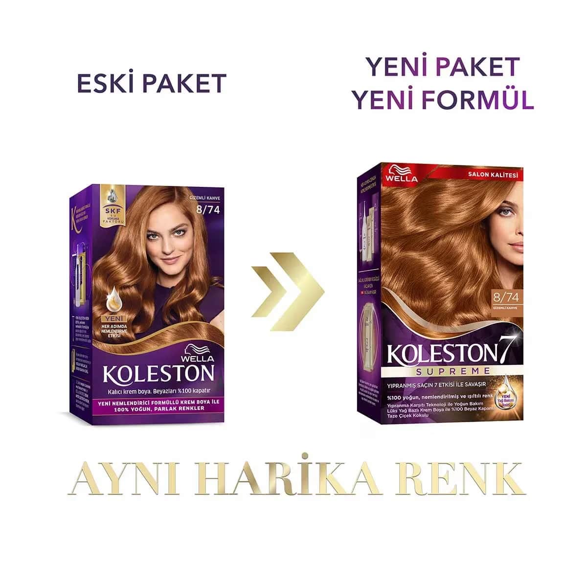 Koleston Wella Supreme Haarfärbeset