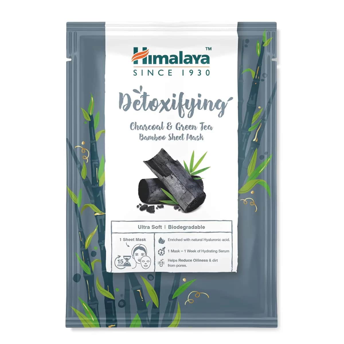 Himalaya Detox Aktivkohle & Grüntee Gesichtsmaske - 30ml