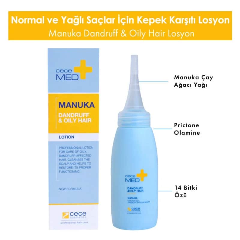 CeceMED Manuka Öl Anti-Schuppen Lotion 75ml