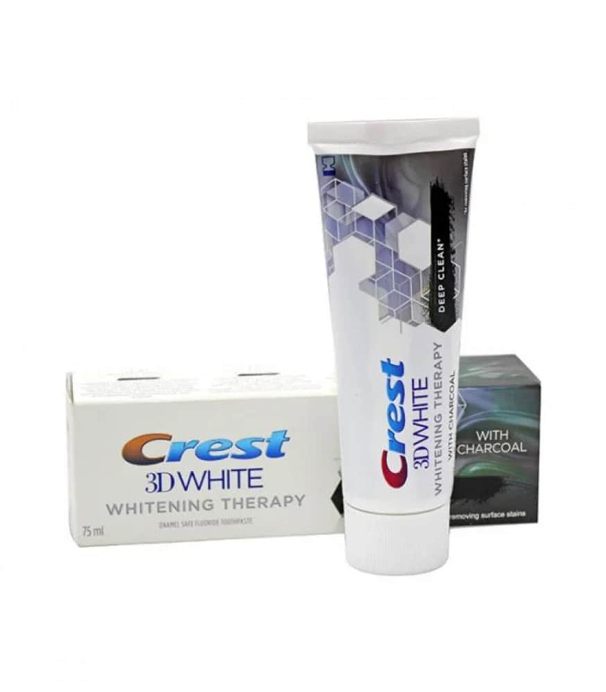 Crest 3D White Tiefenreinigung Zahnpasta mit Aktivkohle 75 ml
