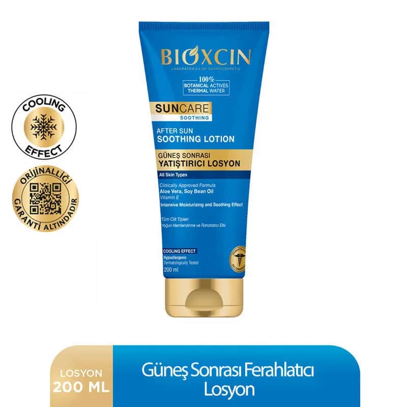 Bioxcin Suncare After Sun Lotion mit beruhigendem Aloe 200ml