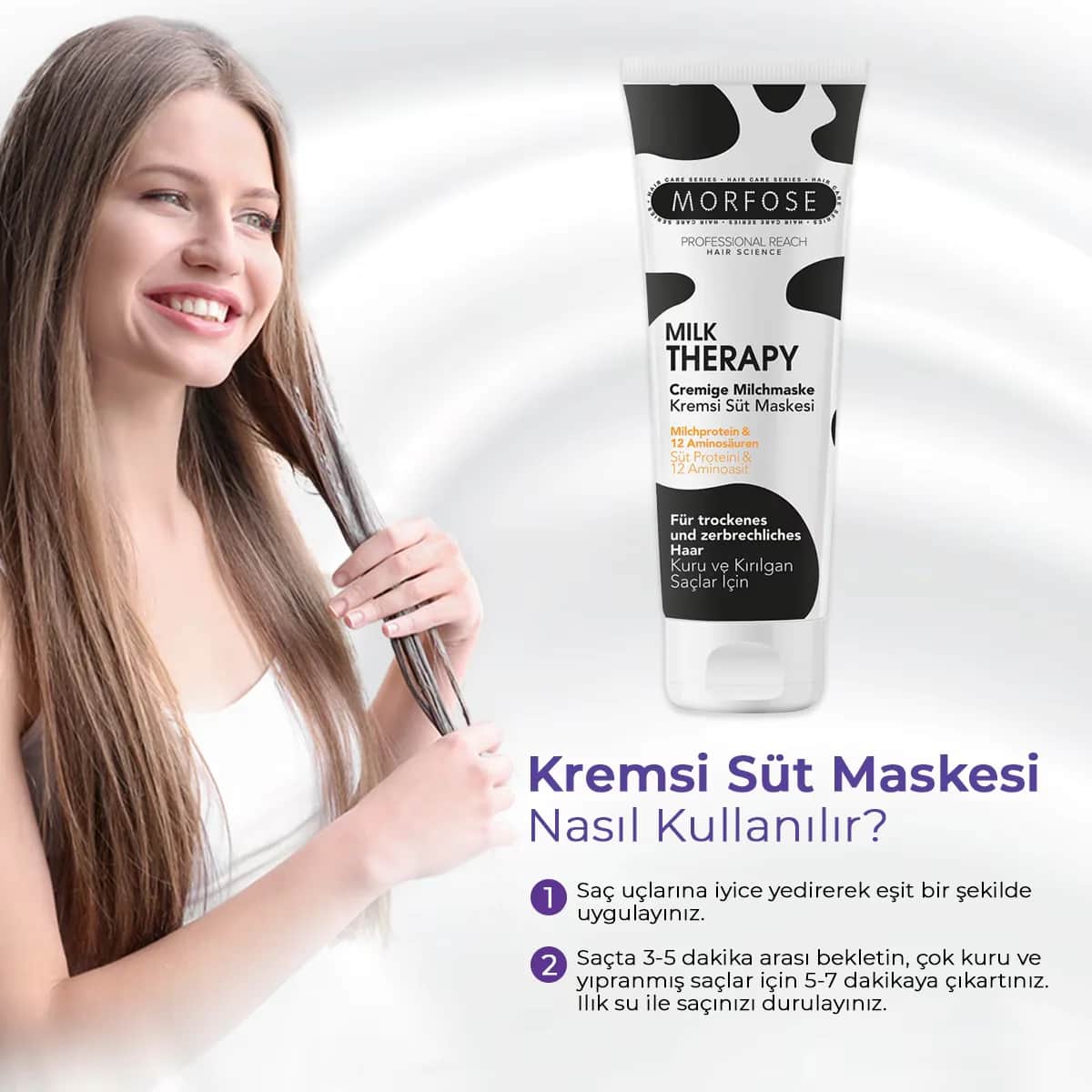 Morfose Milchtherapie Haarkur 75ml