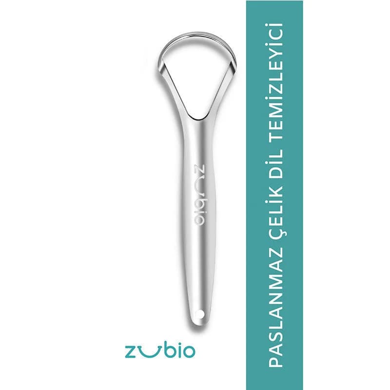 Zubio Zungenreiniger aus Edelstahl für frischen Atem