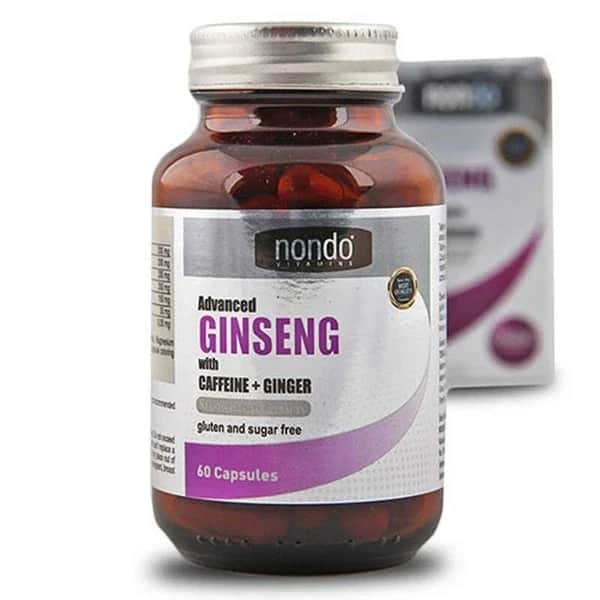 Nondo Vitamine Ginseng Energiebooster 60 Kapseln