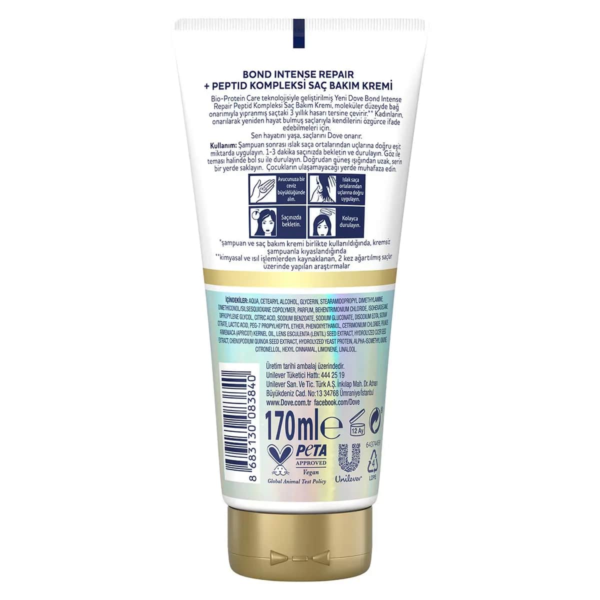 Dove Bond Intense Repair Conditioner mit Peptid-Komplex 170ml