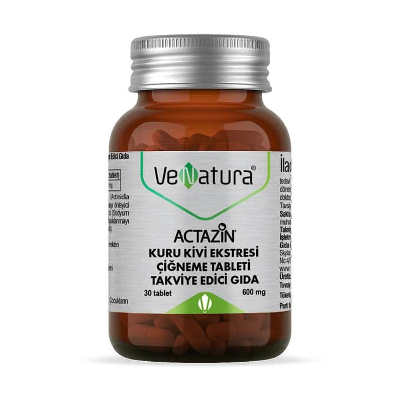 VeNatura Actazin Kiwi Extrakt Kautabletten, 30 Stück