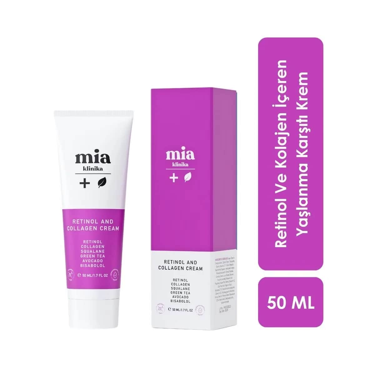 Mia Klinika Retinol Kollagencreme 50ml