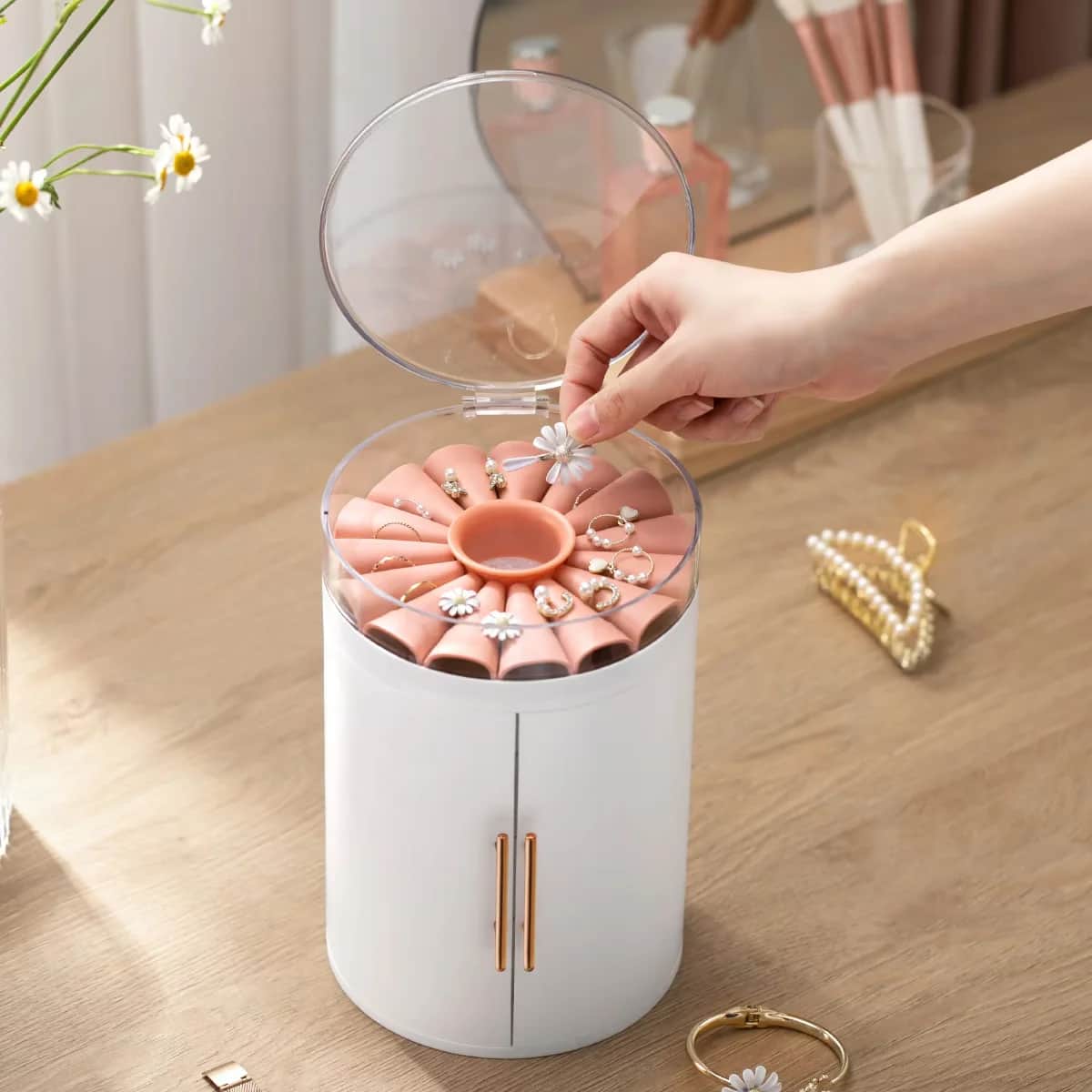 Haus By House Stilvoller Schmuckorganizer für Halsketten und Ringe