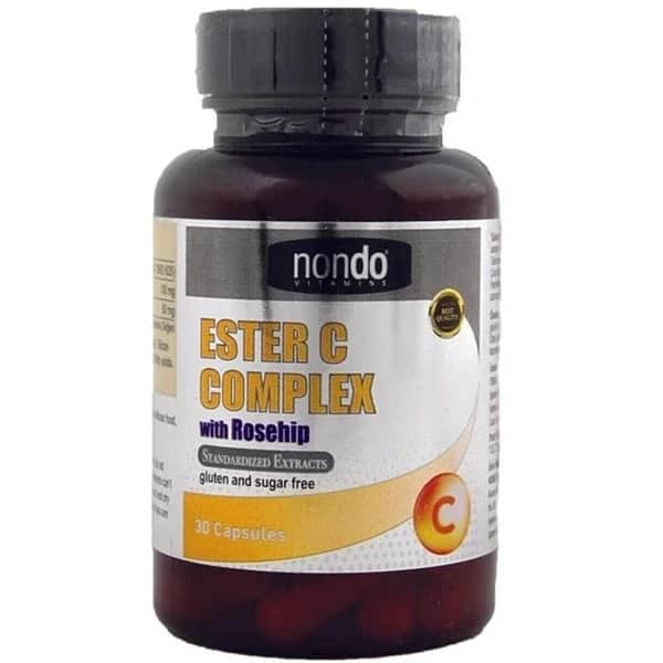 Nondo Ester C Komplex - Immununterstützung & Kollagenbooster 30 Kapseln