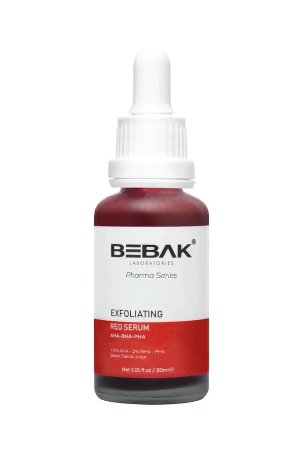 Bebak Pharma Peeling Rotes Serum 15% AHA 2% BHA 30ml
