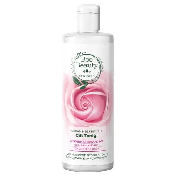 Bio-Rosenhaut-Tonic 200 ml von Bee Beauty - Hydratisierend & Revitalisierend