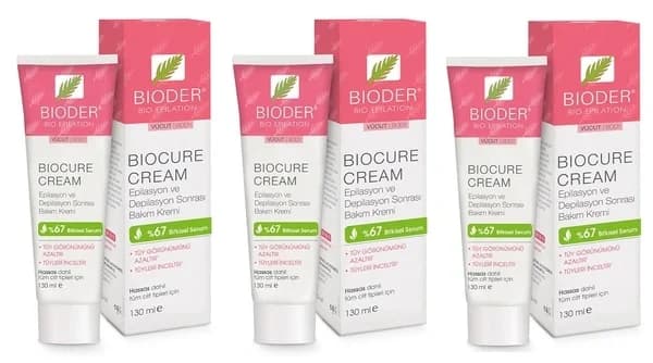 Bioder Biocure Haarreduzierende Creme 3x130ml
