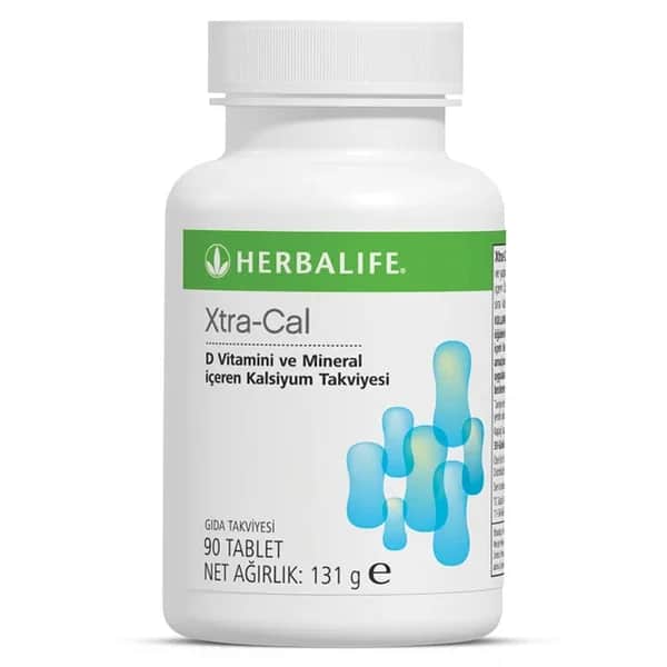 Herbalife Xtra-Cal Calciumpräparat mit Vitamin D - 90 Tabletten
