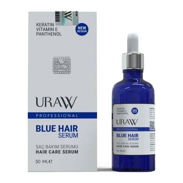 URAW Blaues Haarserum 50ml - Nährende Haarwachstumsformel