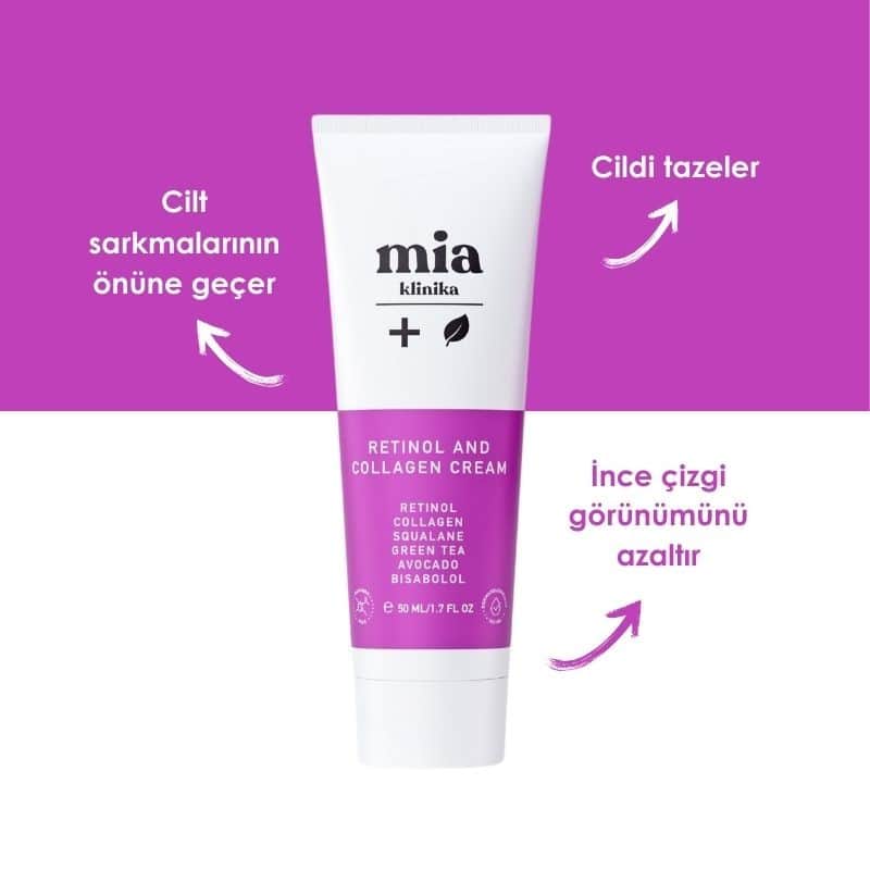 Mia Klinika Anti-aging Cream With Retinol And Collagen 50 ml - 2